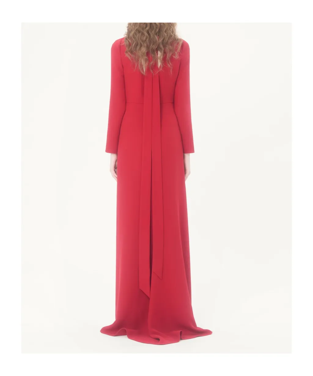 Cady Couture Ruched Maxi Dress