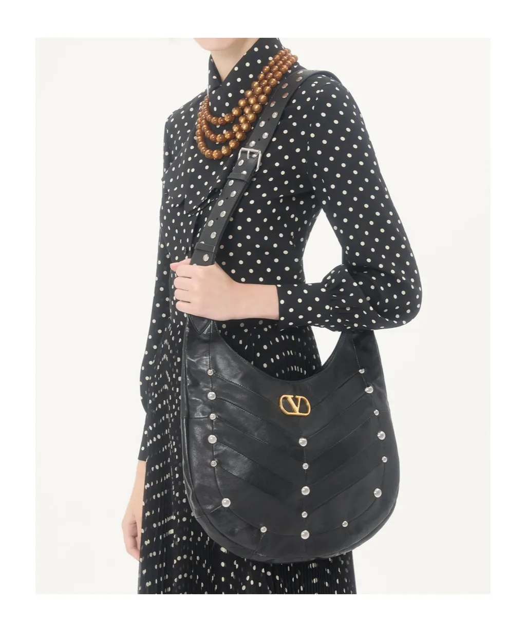 Valentino Polka Dot Printed Button-Up Shirt