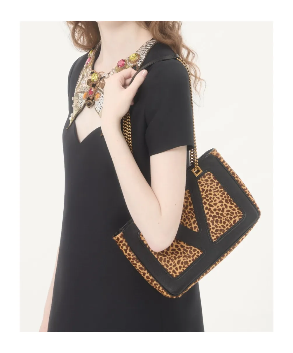 Valentino	Viva Superstar Animal Printed Tote Bag
