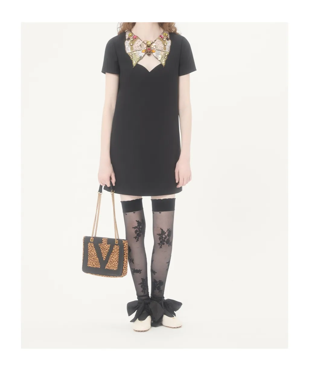 Valentino	Viva Superstar Animal Printed Tote Bag