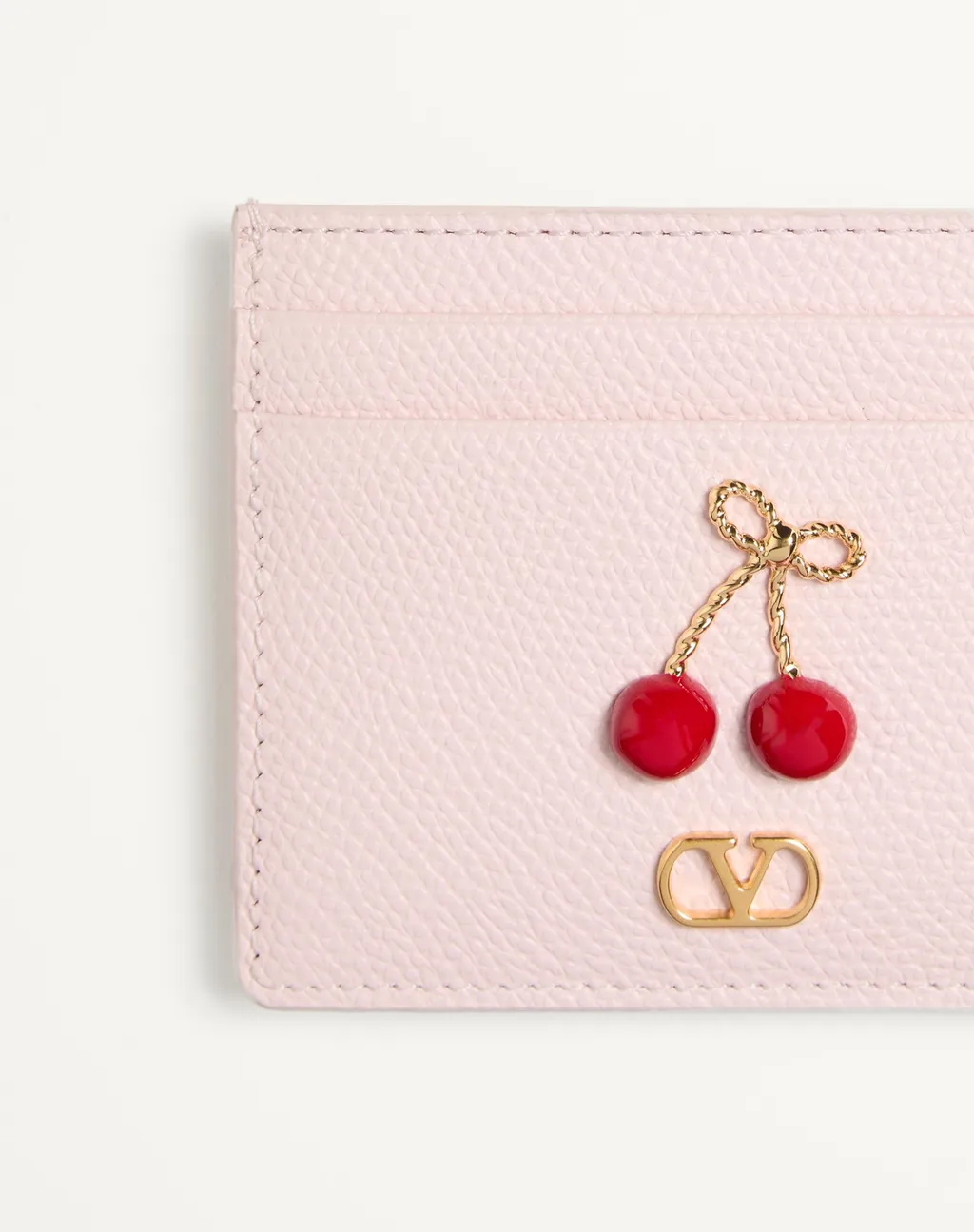 Valentino Cherryfic Vlogo Signature Cardholder