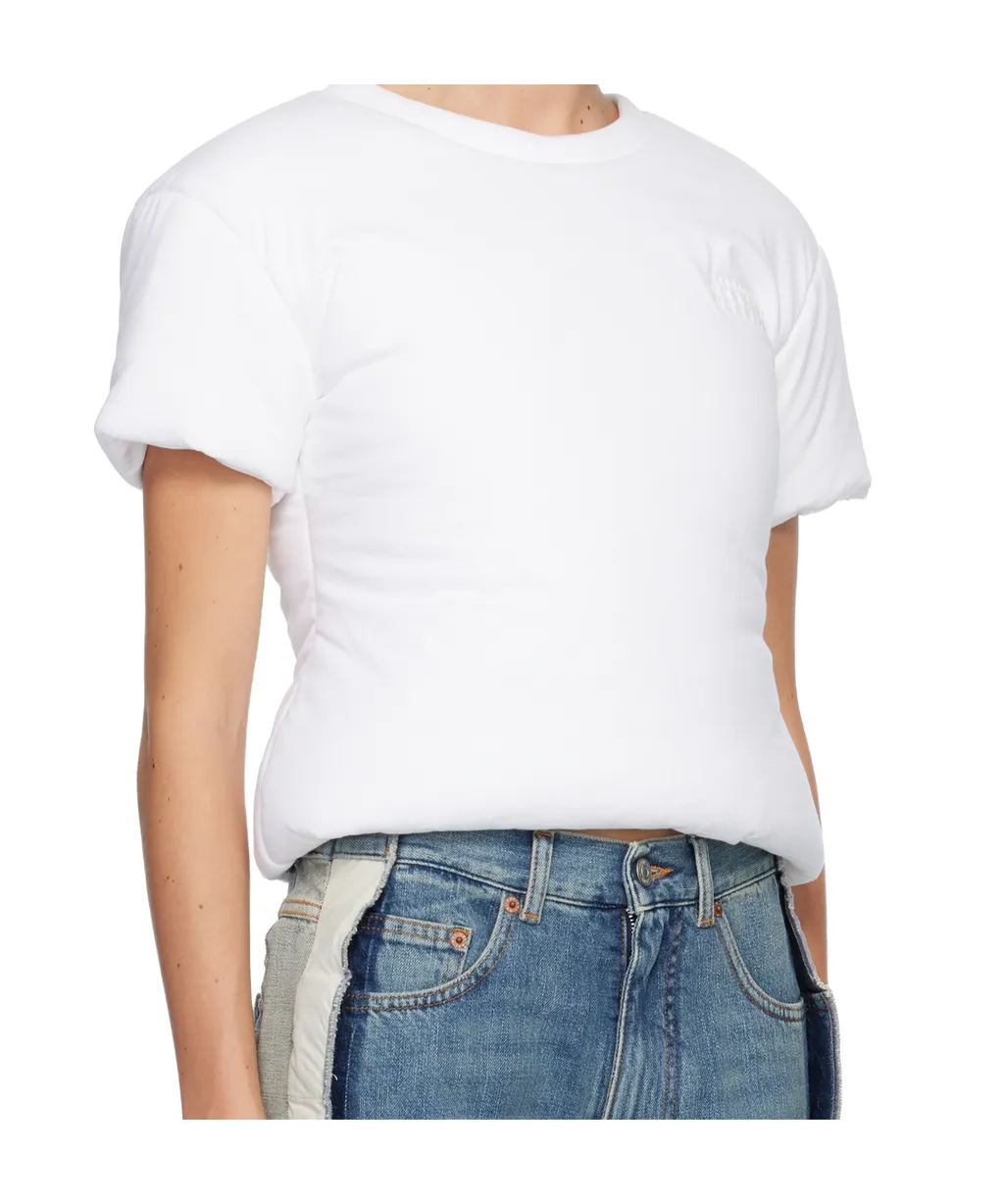 Padded Cotton T-Shirt