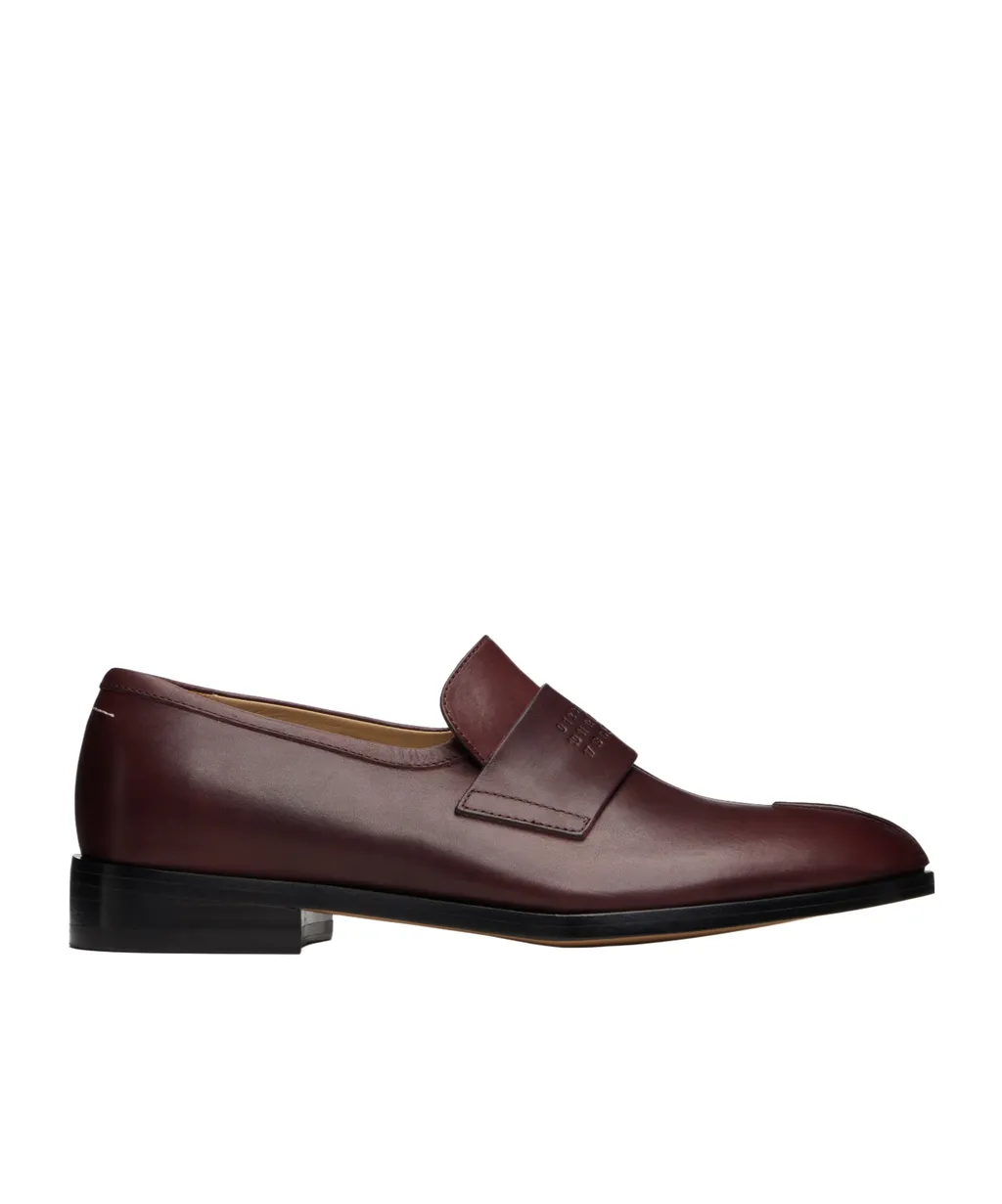 Mm6 Maison Margiela Tabi Almond Toe Loafers
