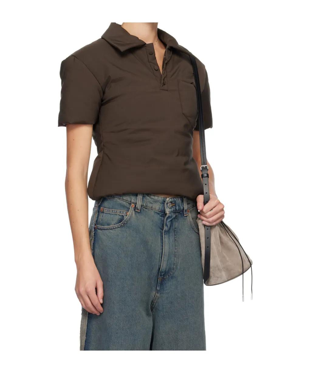 Padded Polo Top