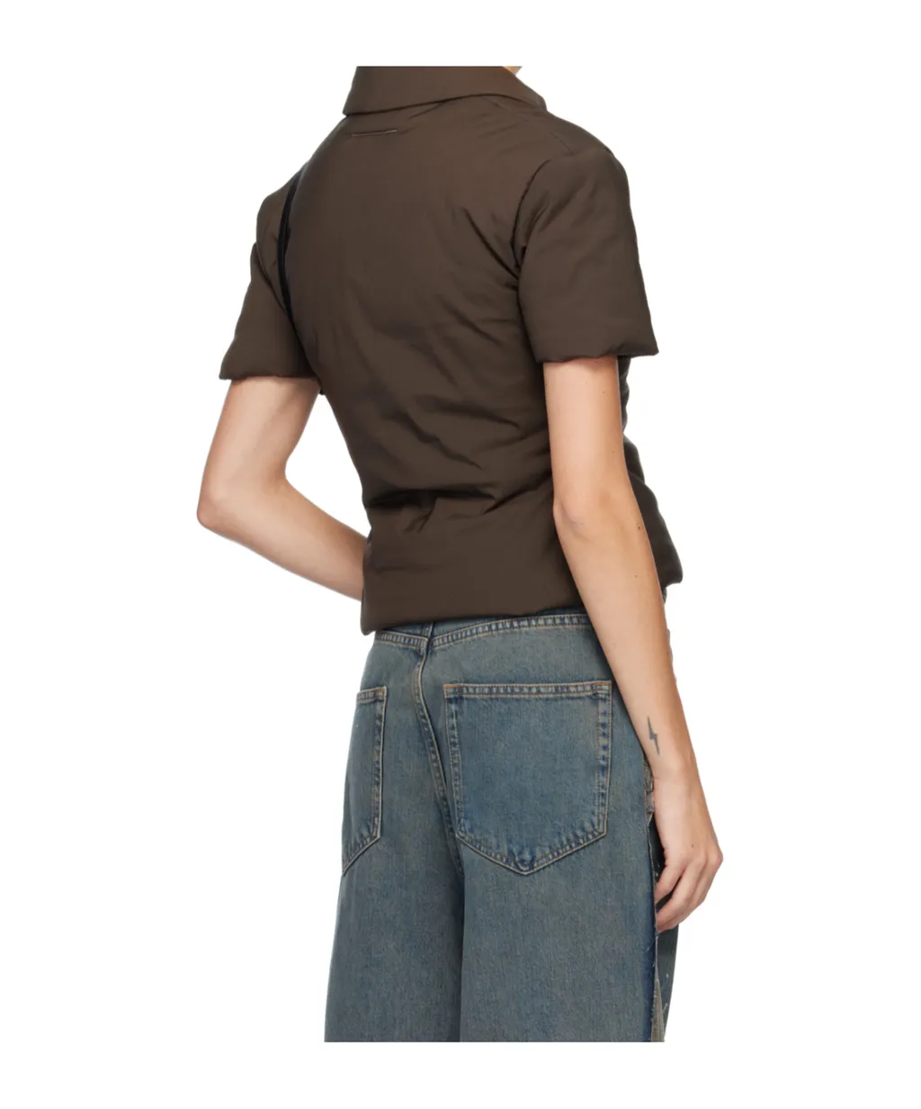 Padded Polo Top