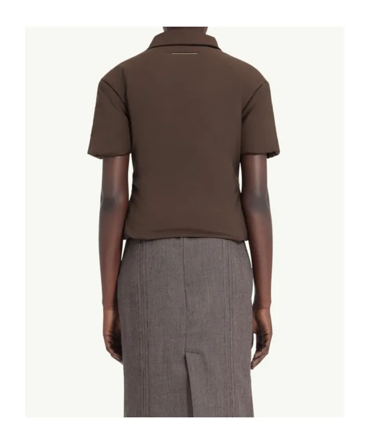 Padded Polo Top