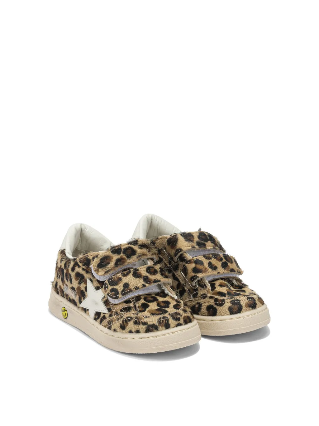 Golden Goose Kids Leopard-Pattern Sneakers