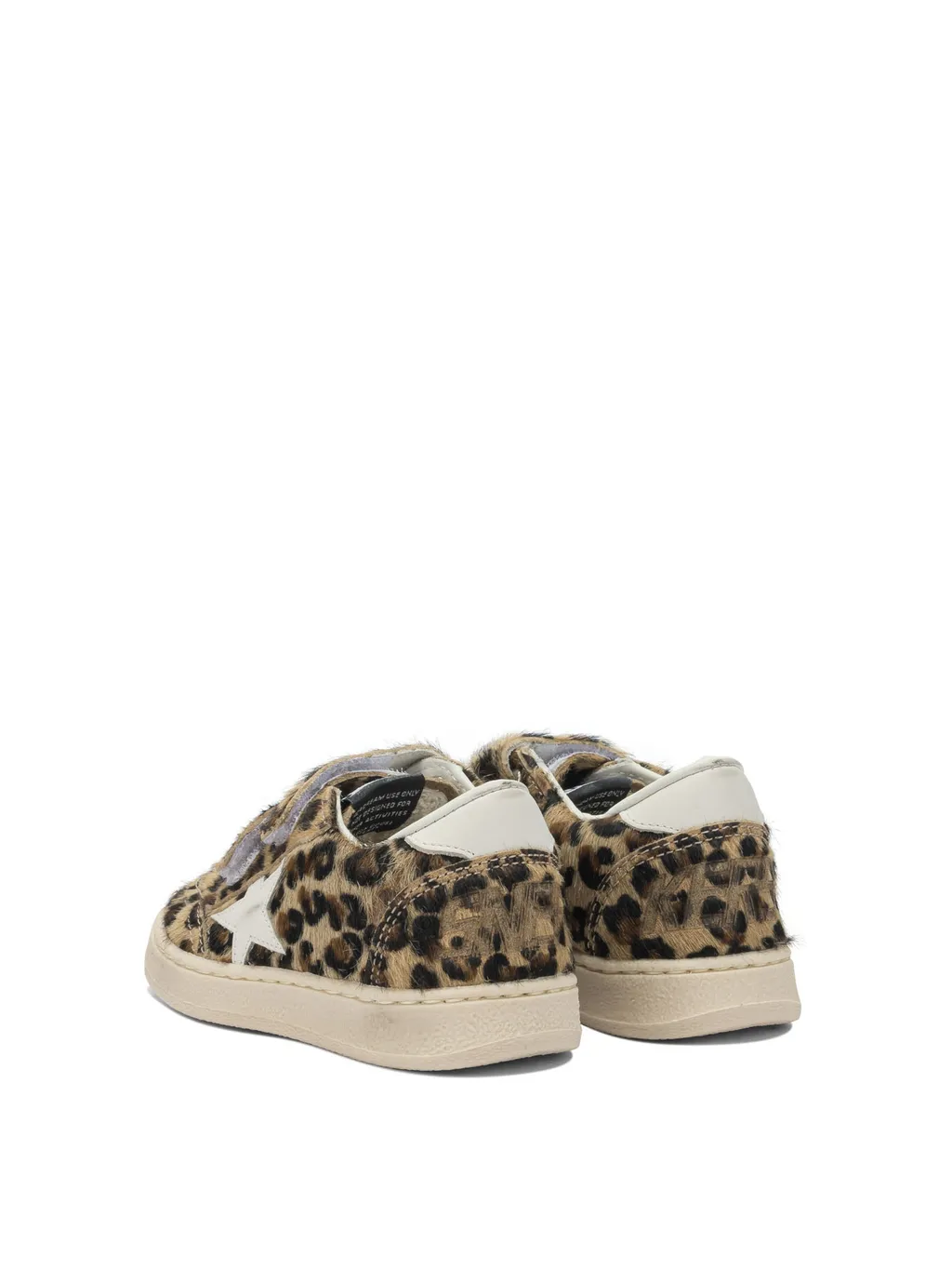 Golden Goose Kids Leopard-Pattern Sneakers