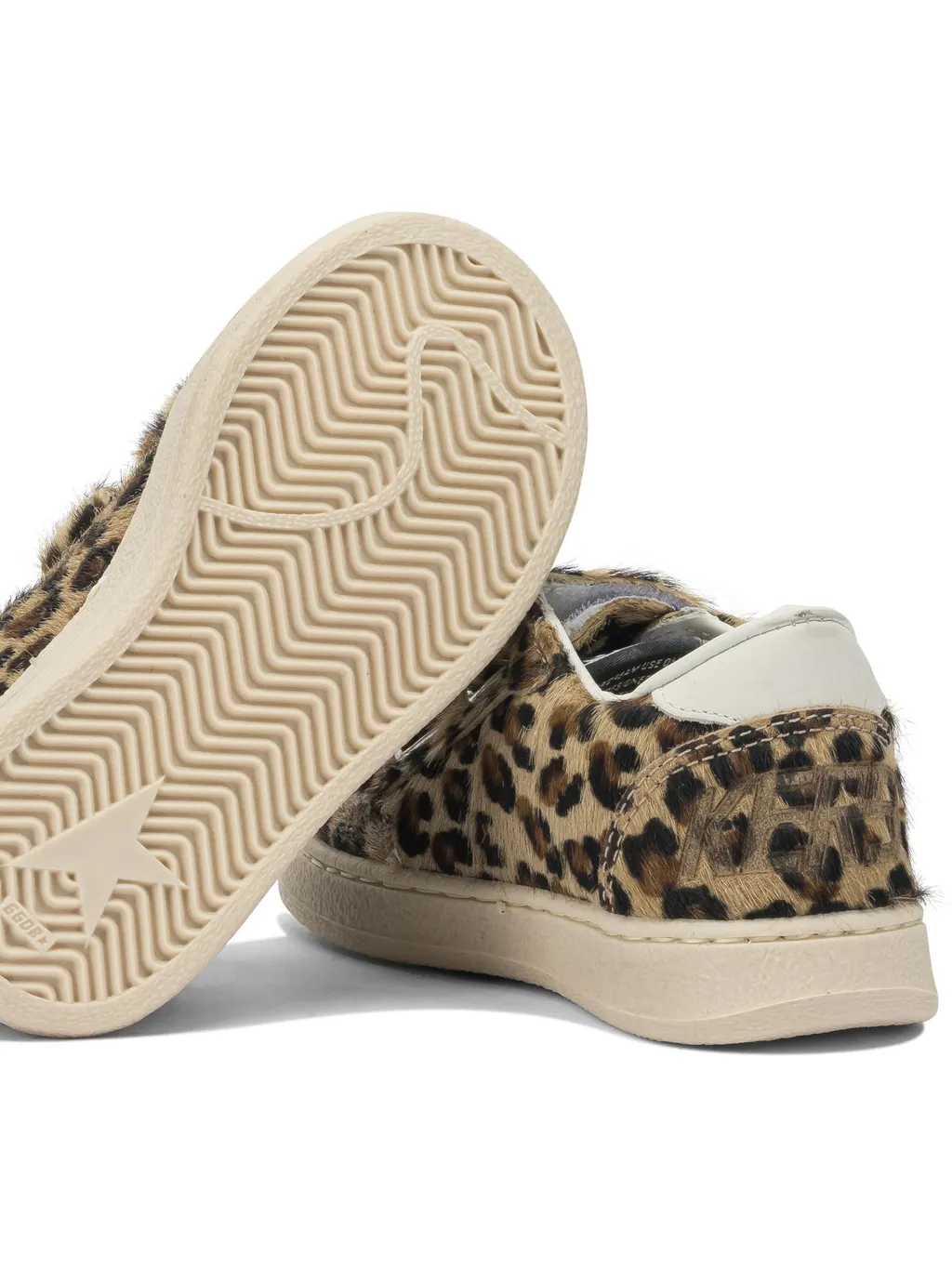 Golden Goose Kids Leopard-Pattern Sneakers