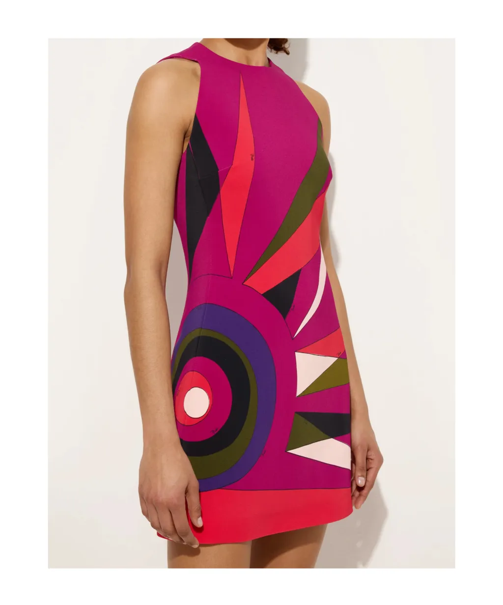 Pucci Graphic Cady Mini Dress