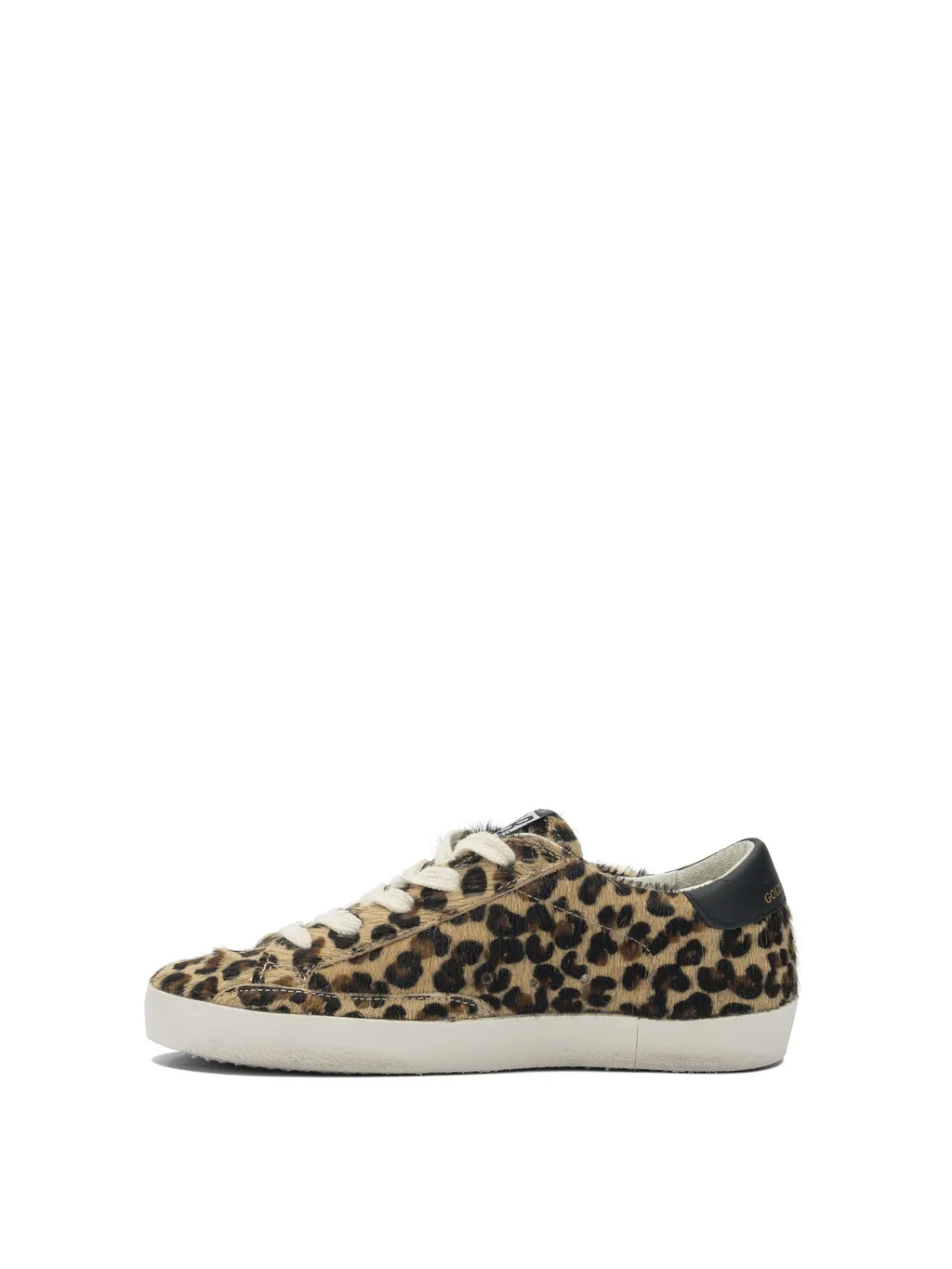 Golden Goose Kids Leopard-Pattern Lace-Up Sneakers