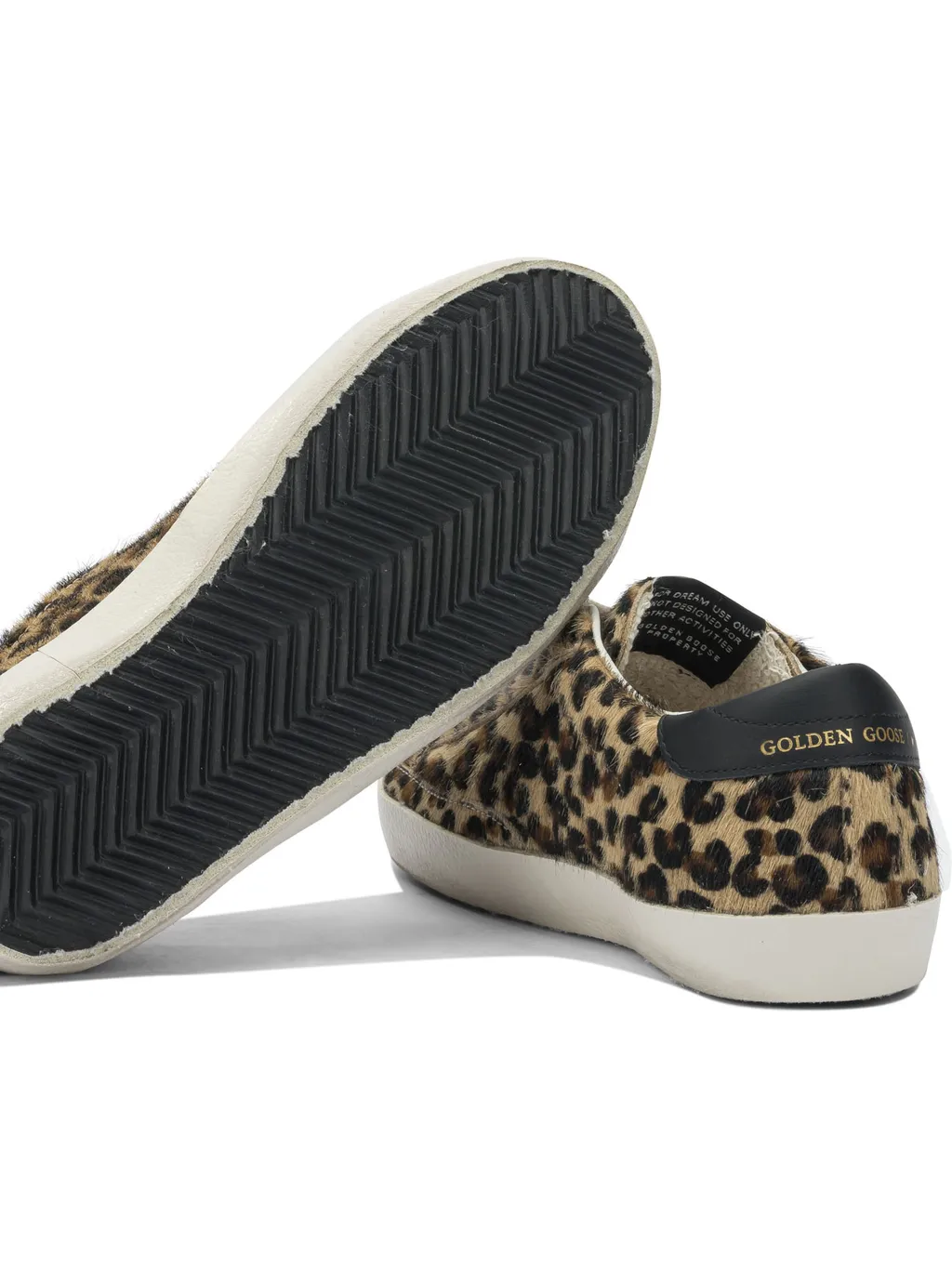 Golden Goose Kids Leopard-Pattern Lace-Up Sneakers