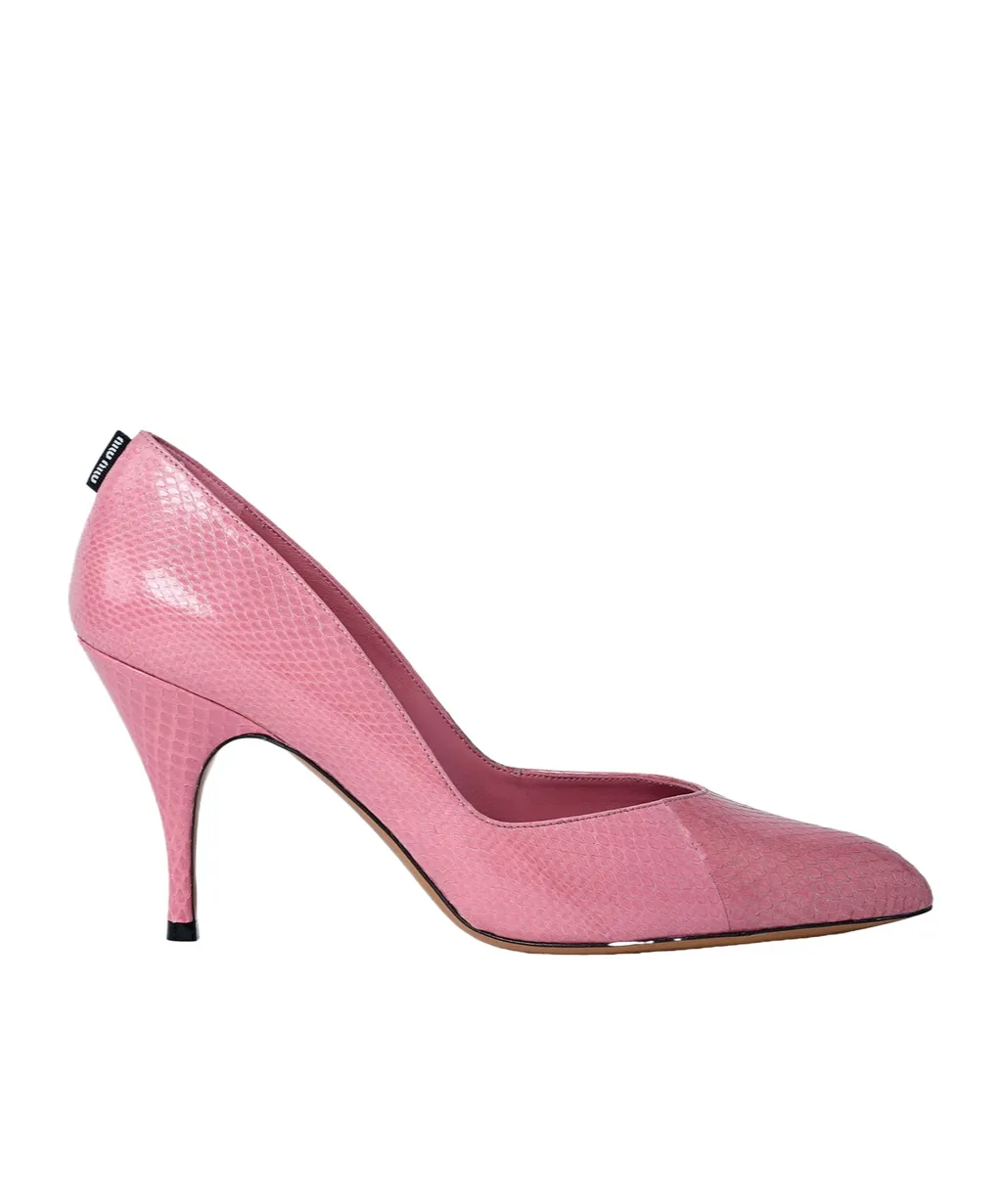 Pointed-Toe High Heels