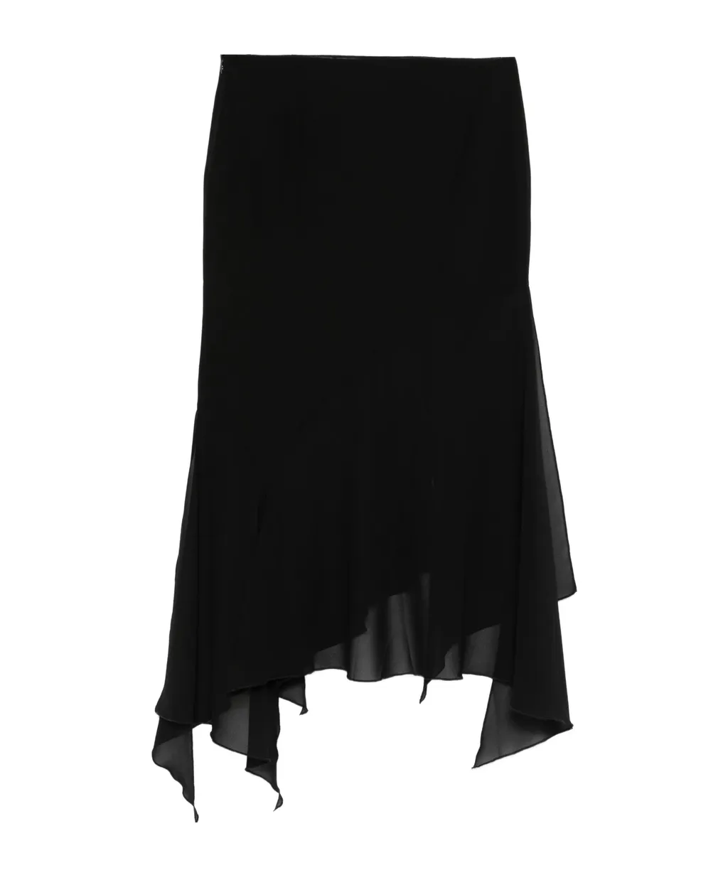Kajsa Asymmetric Midi Skirt