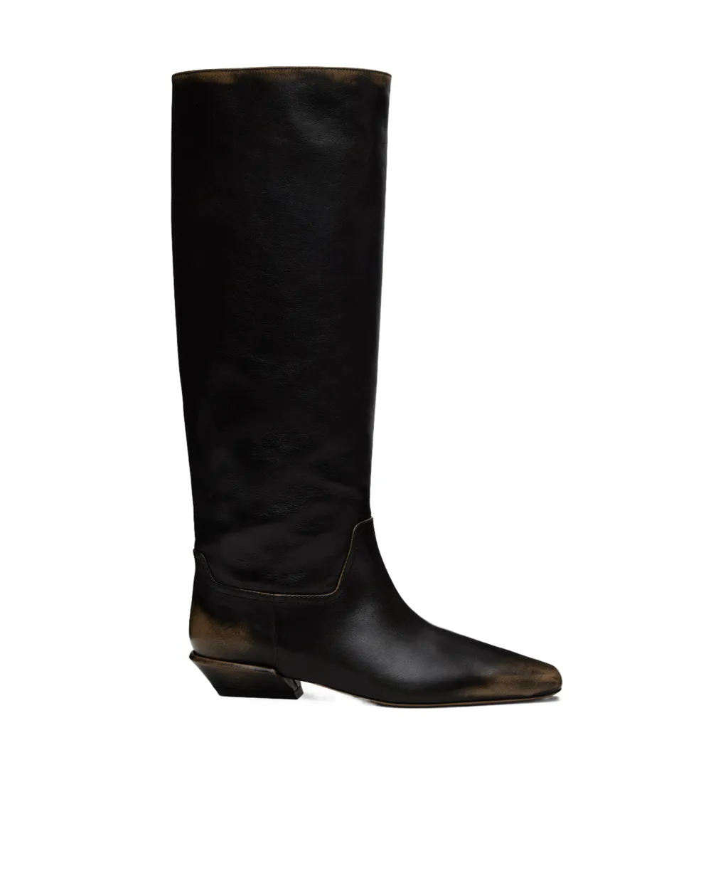 Paris Texas Low Stacked Heel Bettina Boots