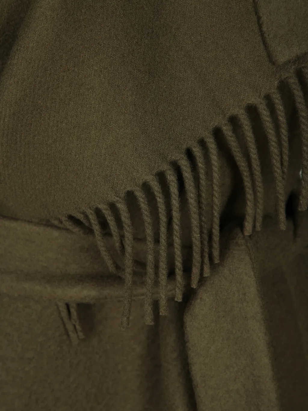 Iro Nicky Fringed Belted Coat