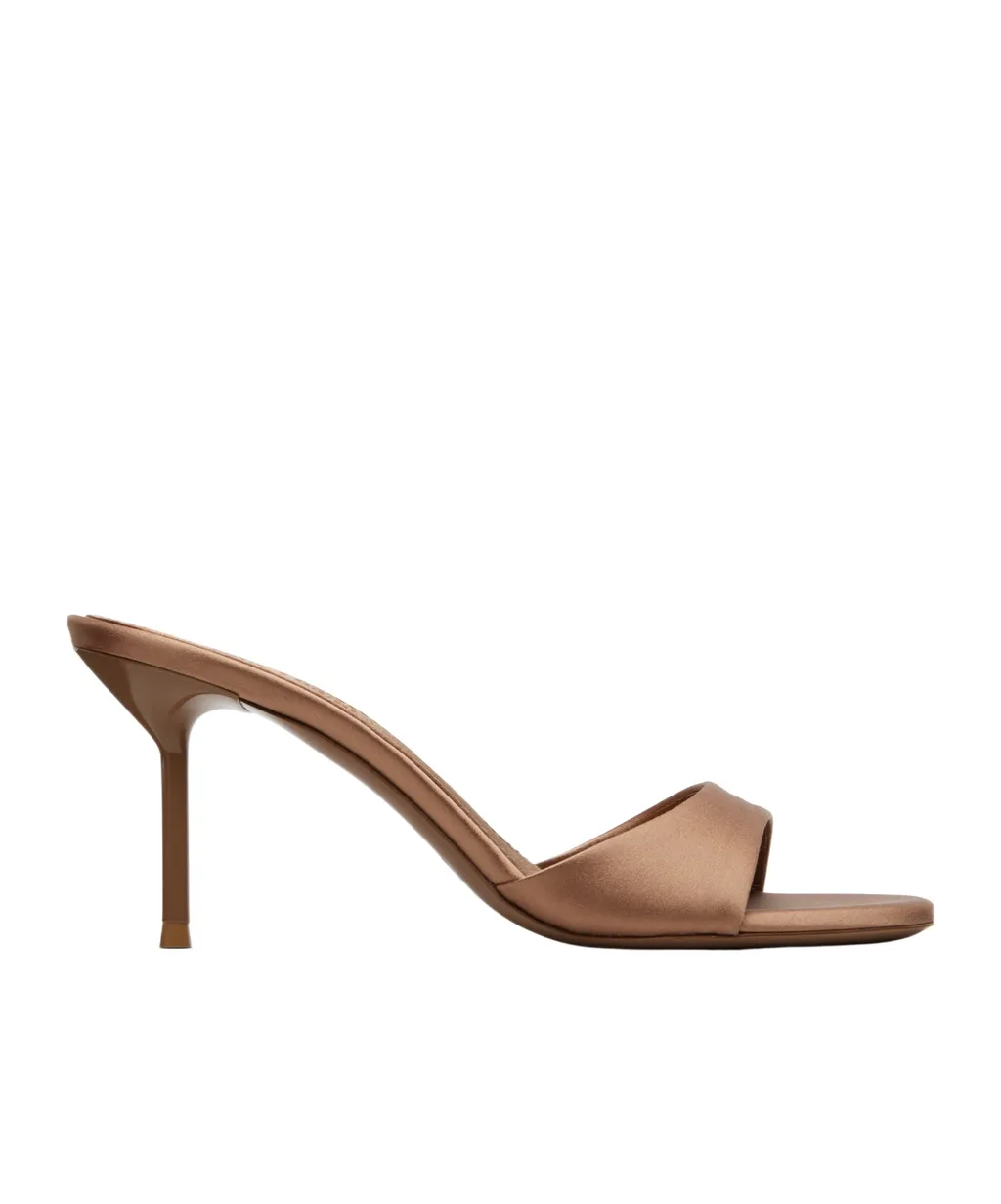 Tan Lidia Mule 70 Sandals