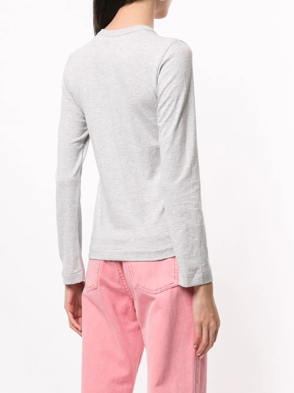 Logo-Print Crew Neck Top