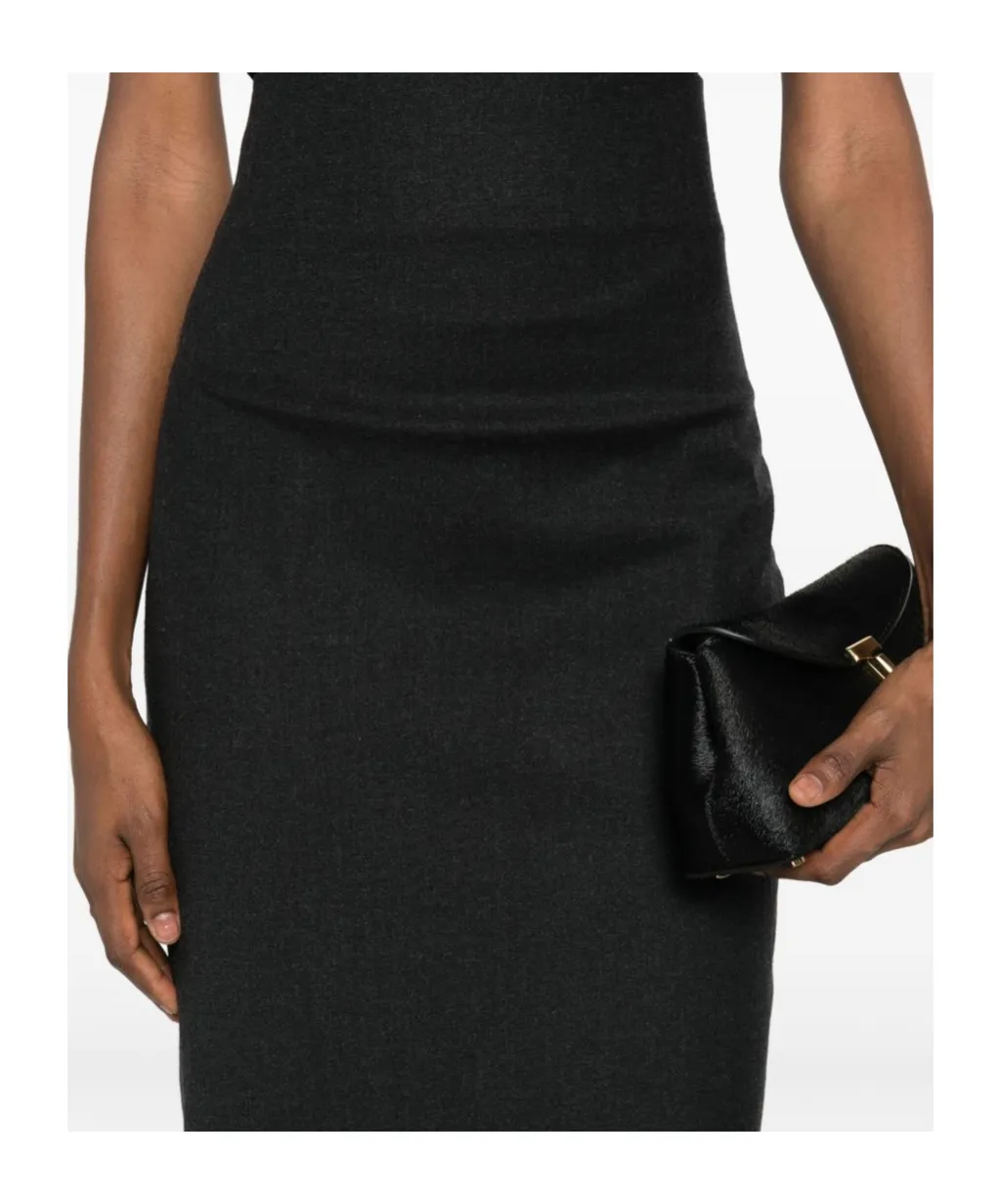 Alberta Ferretti Stretched Long Skirt