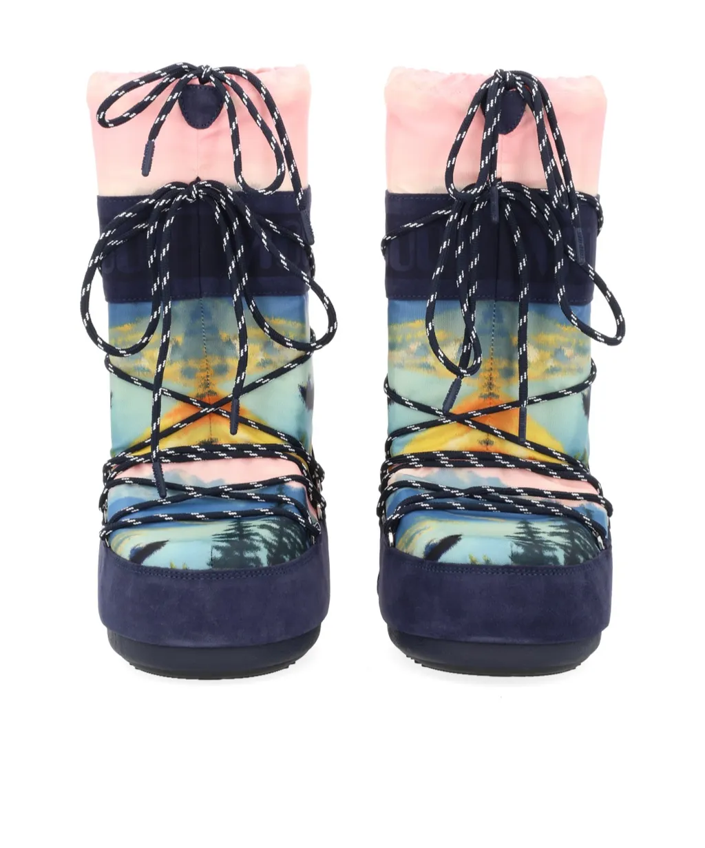 Moon Boot Lace-Up Snow Boots