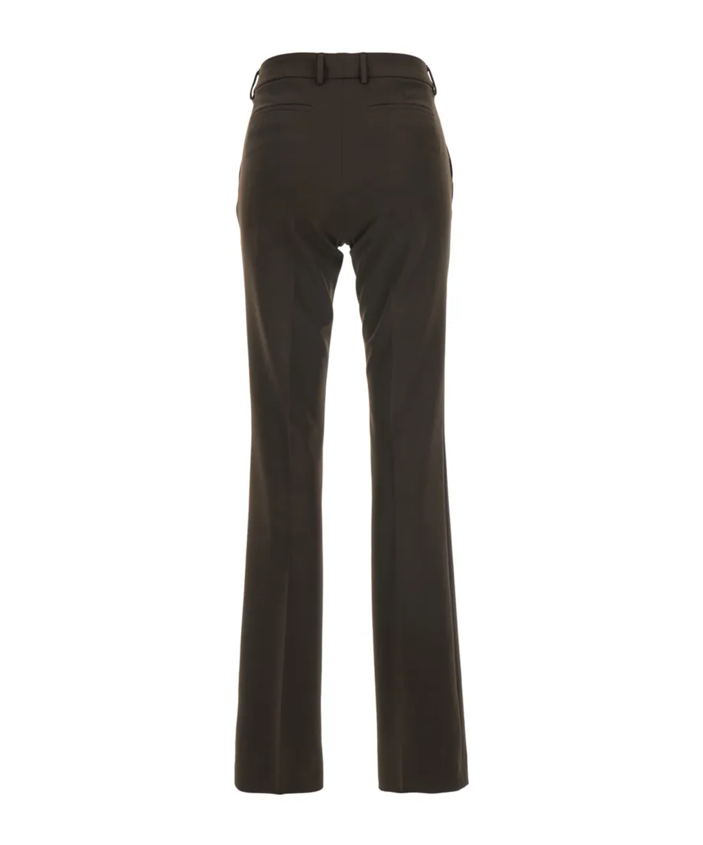 Pt Torino Flared Tech Fabric Pants