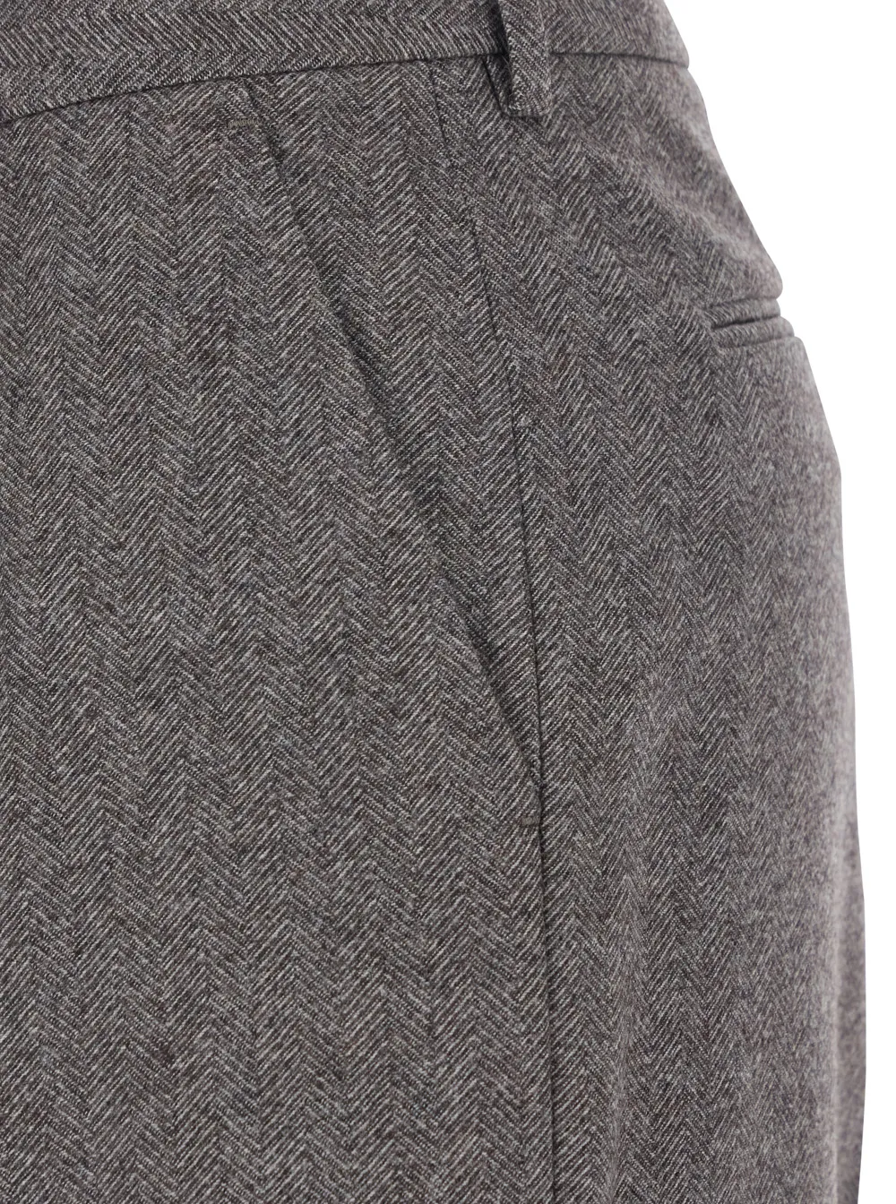 Pt Torino High-Waist Straight-Leg Pants