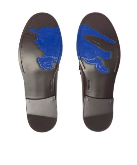 Burberry Leather Penny Loafers