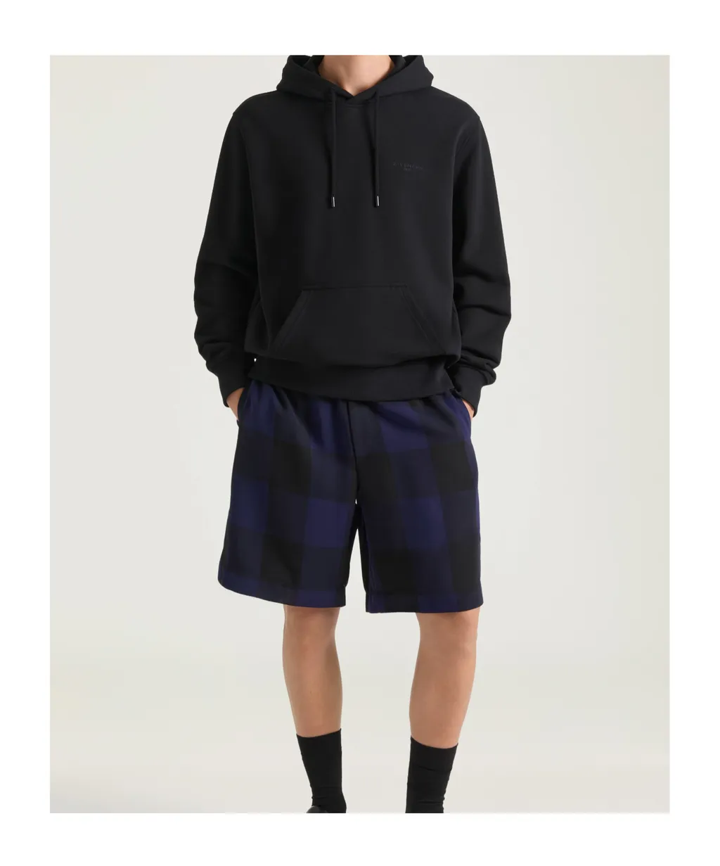 Givenchy Couture Seam Regular Fit Drawstring Hoodie