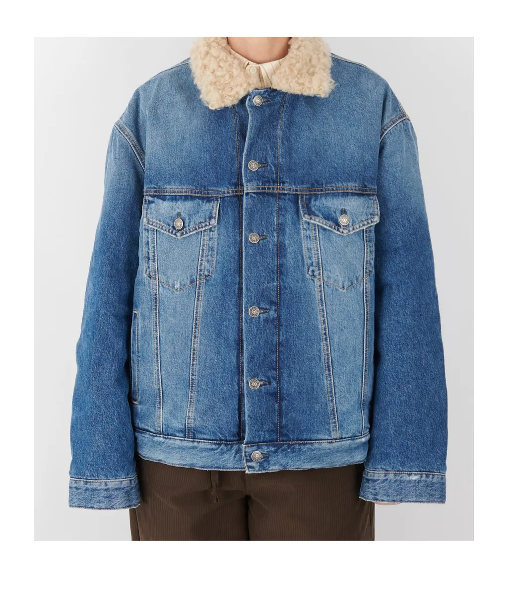 Long-Sleeved Denim Jacket
