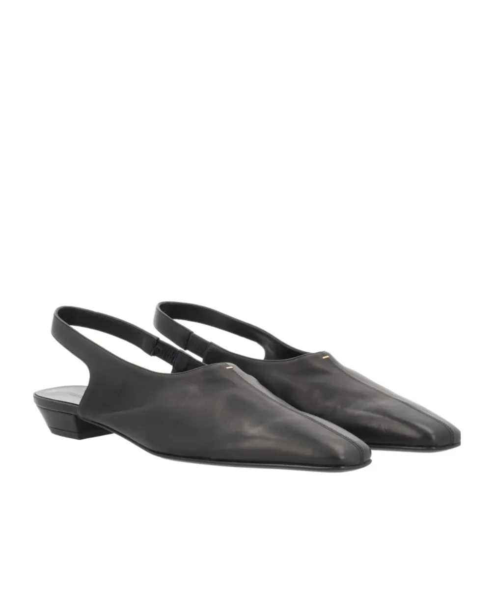 Khaite Celia Slingback Flat Shoes