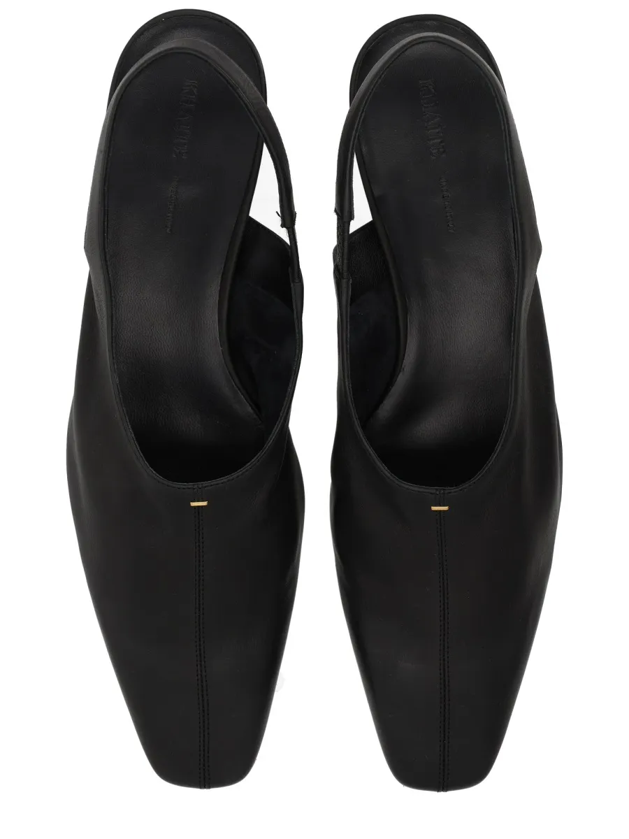 Khaite Celia Slingback Flat Shoes