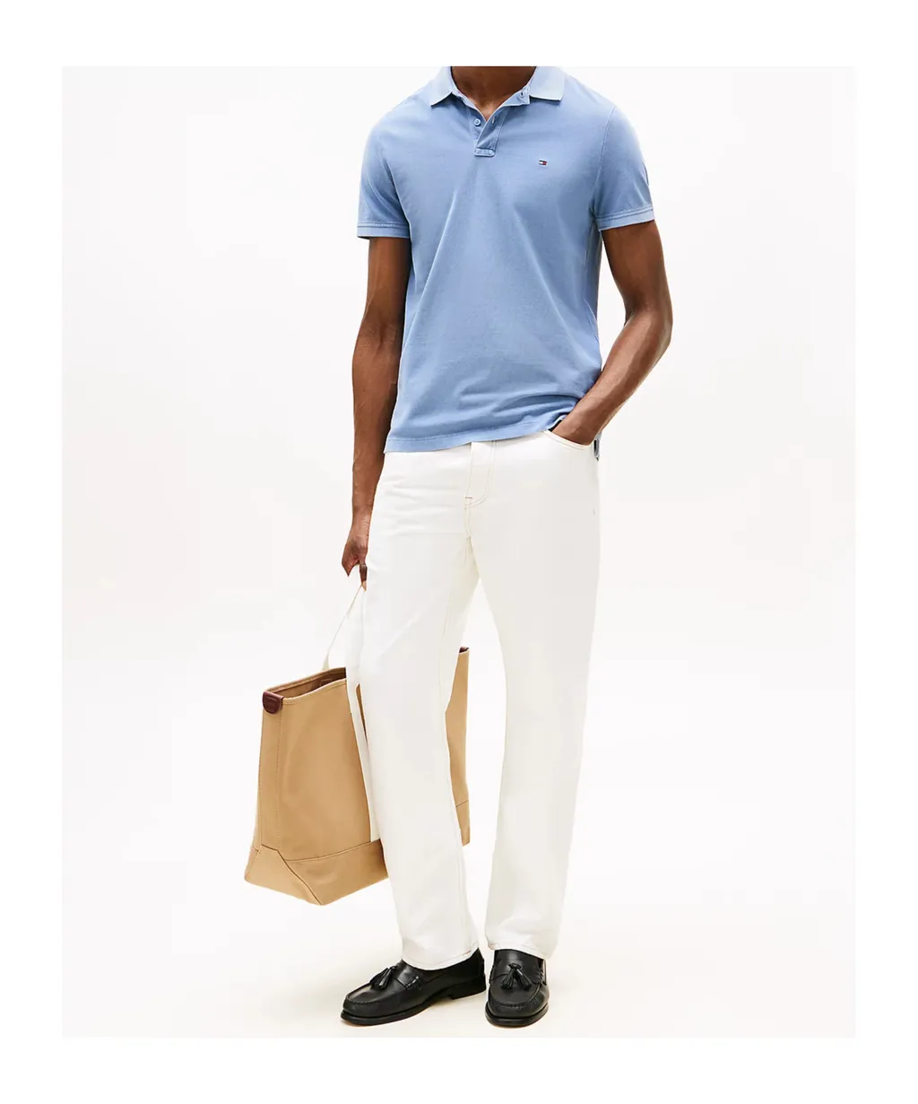 Regular Fit Flag Embroidery Polo Shirt