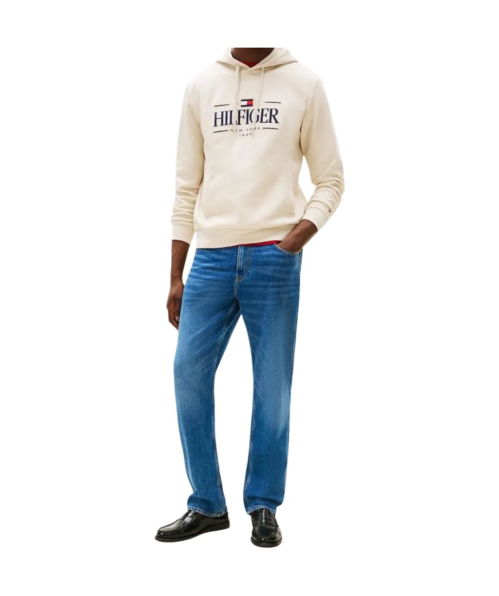 Beige Icon Hilfiger Hoodie