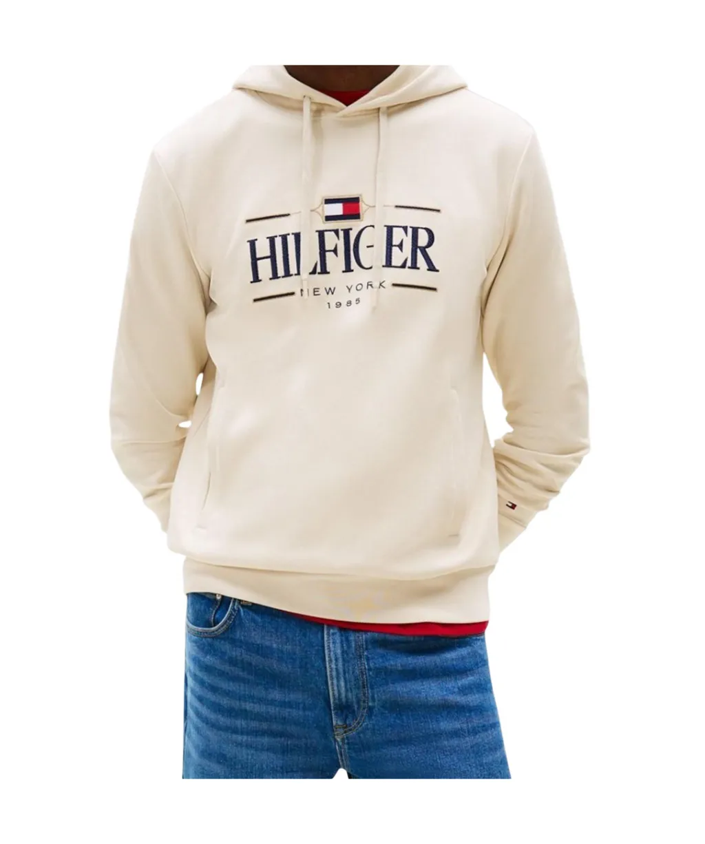 Beige Icon Hilfiger Hoodie