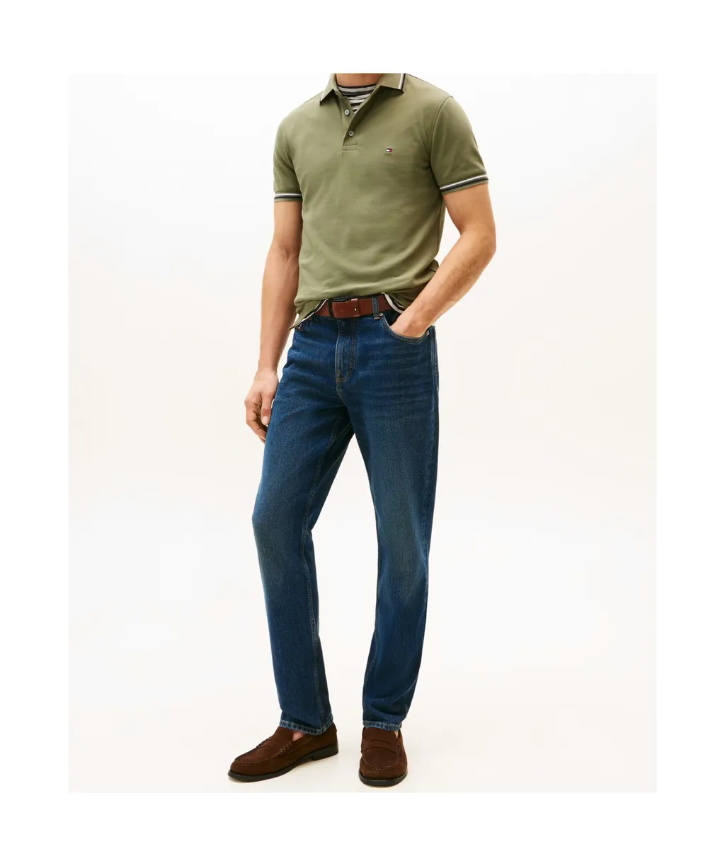 Slim Tipped Polo Shirt