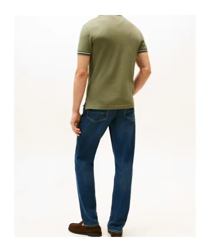Slim Tipped Polo Shirt