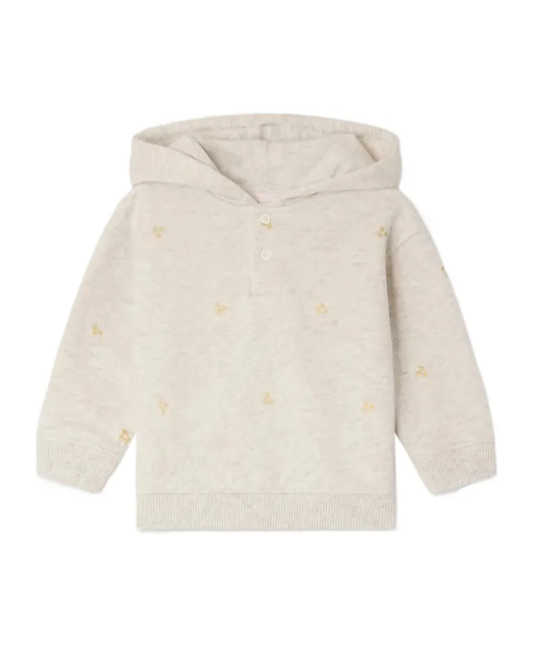 Snap-Button Hoodie