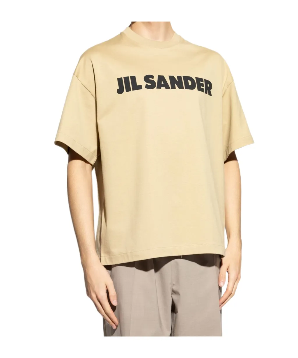 Jil Sander Logo Printed Crewneck T-Shirt