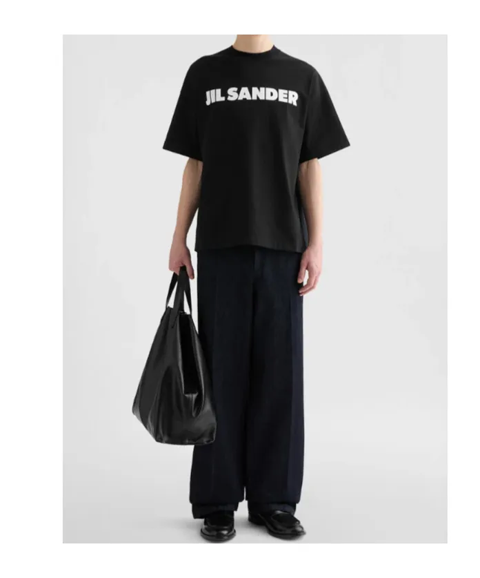 Jil Sander Logo Printed T-Shirt