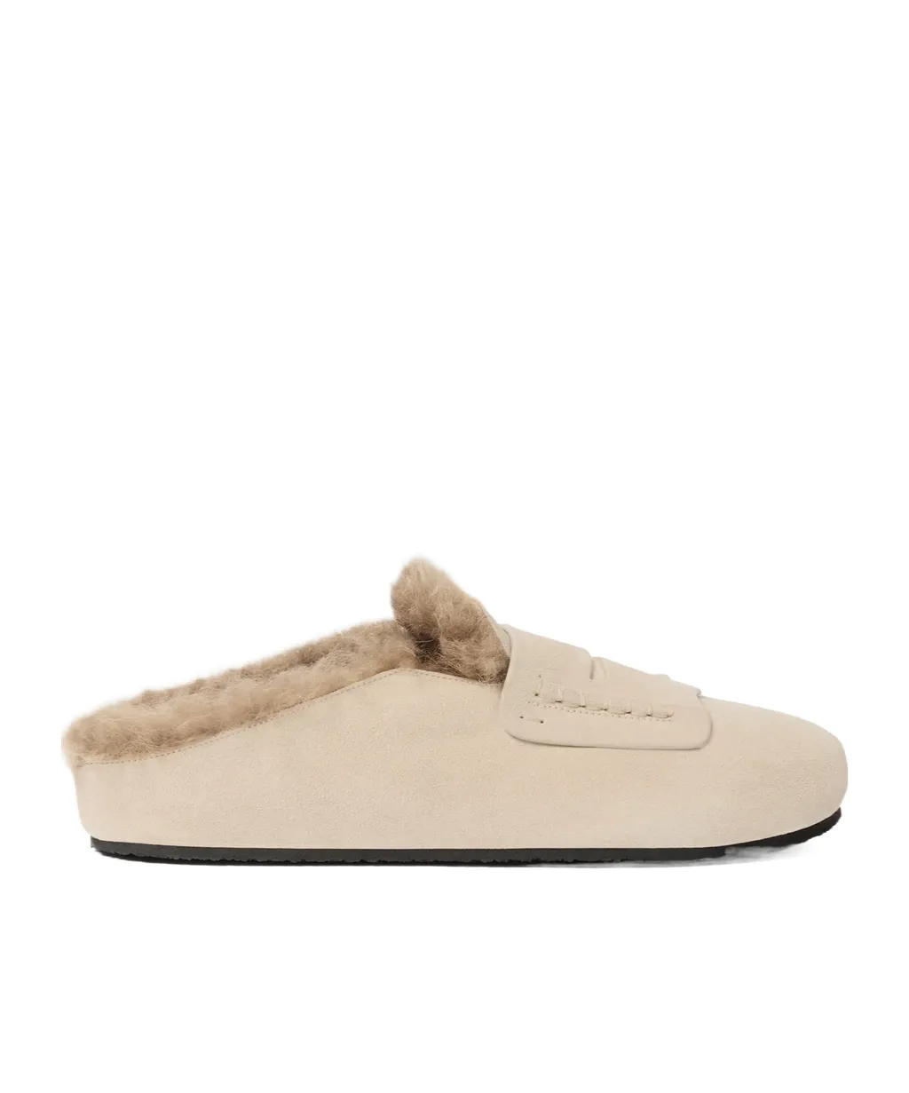 Round-Toe Mules