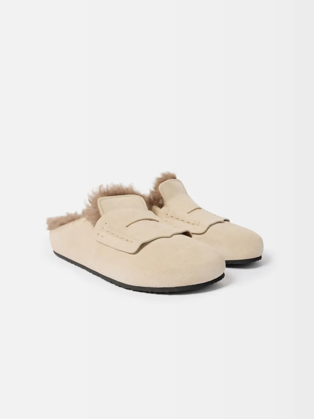 Round-Toe Mules