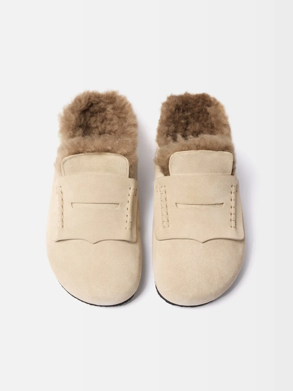 Round-Toe Mules