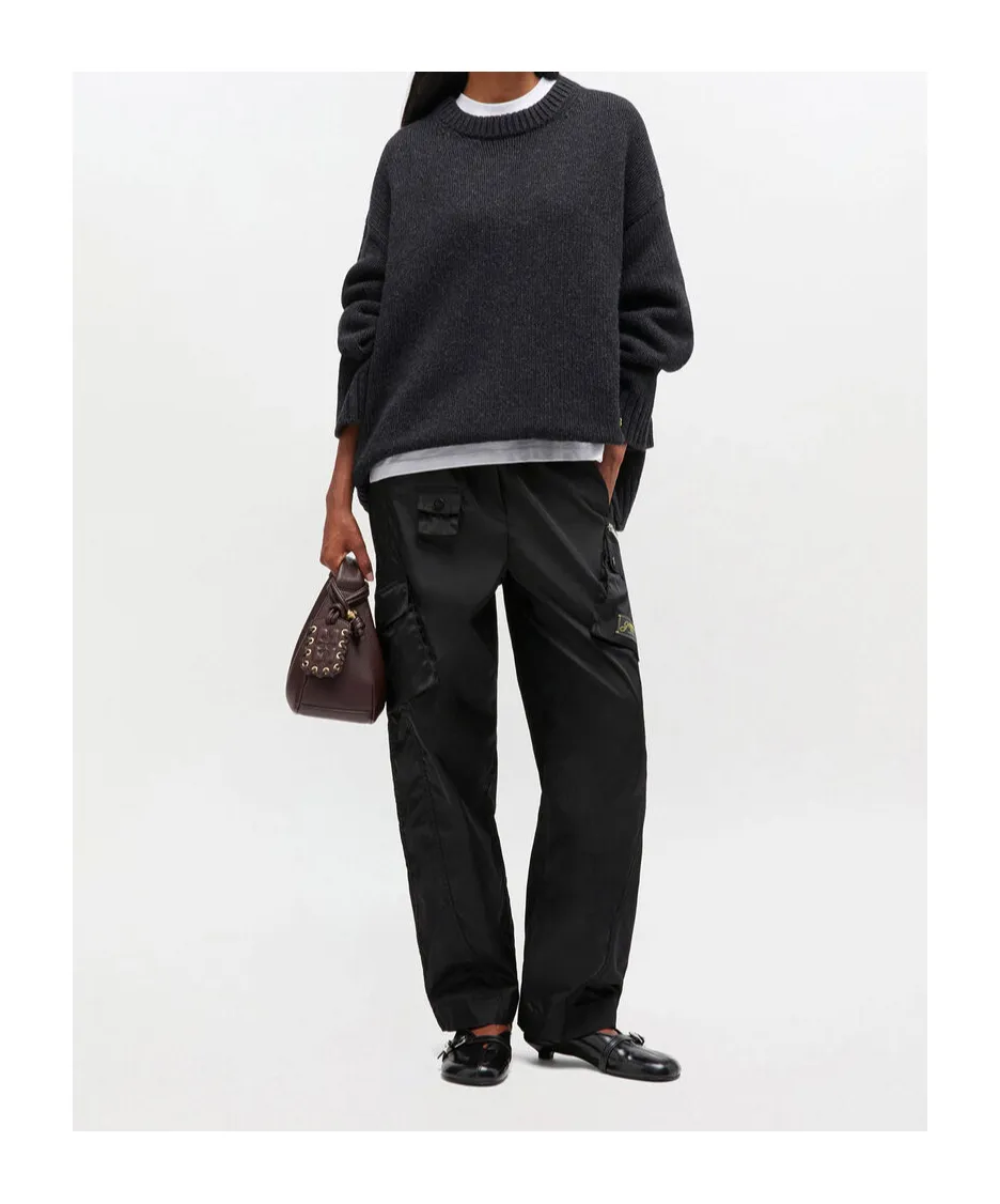 Dark Grey Wool Mix Jumper