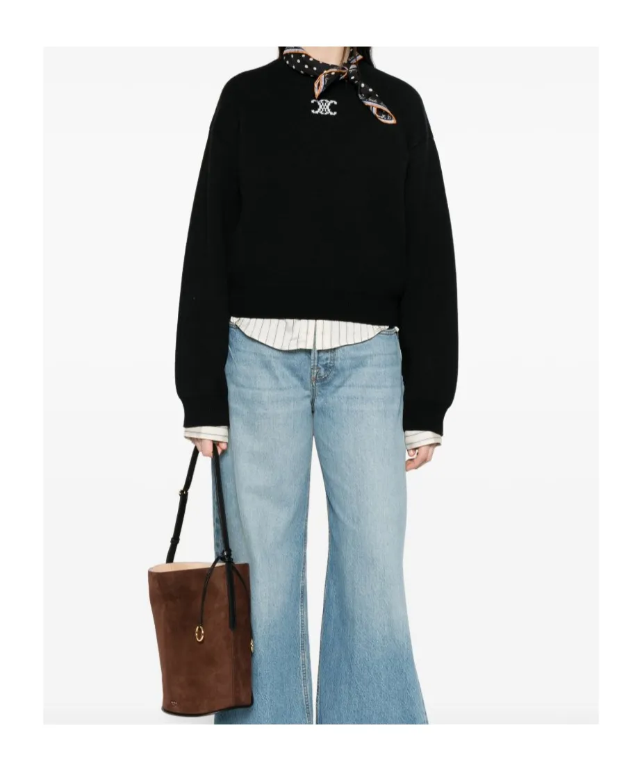 Crewneck Sweater In Cashmere