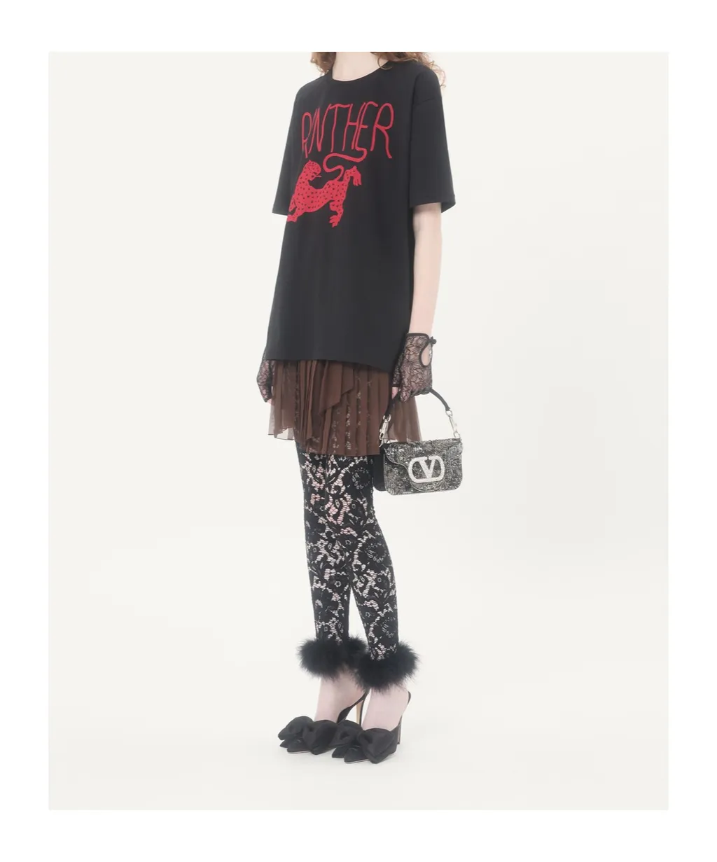 Valentino Loc Embellished Foldover Top Small Shoulder Bag
