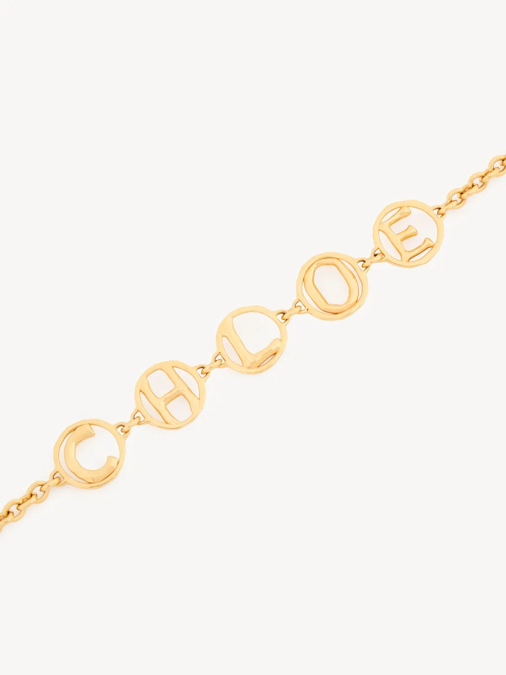 Chloé Script Logo Plaque Choker