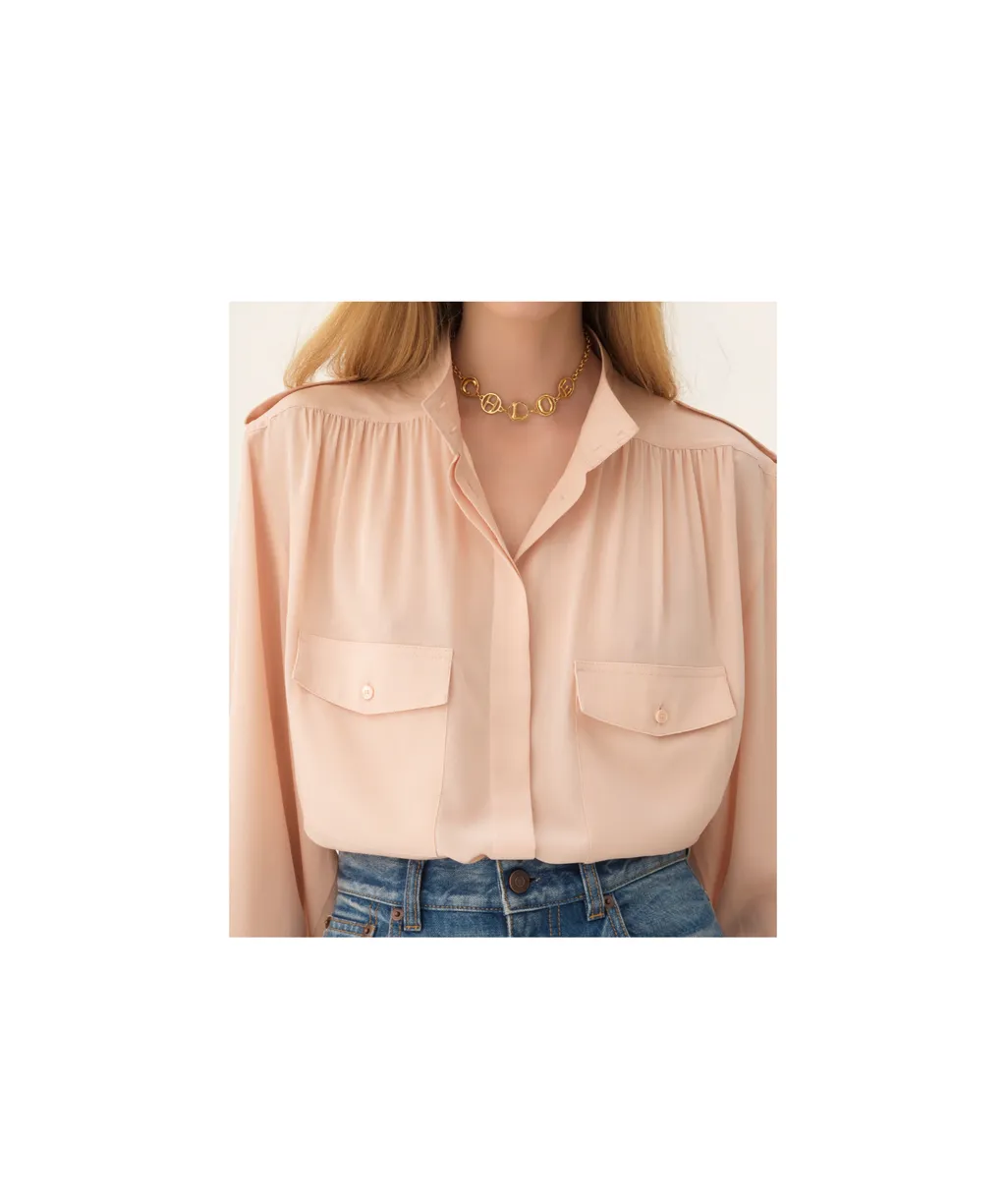 Chloé Script Logo Plaque Choker