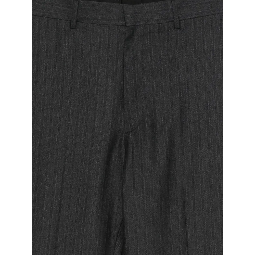 Mm6 Maison Margiela Pinstriped Tailored Pants