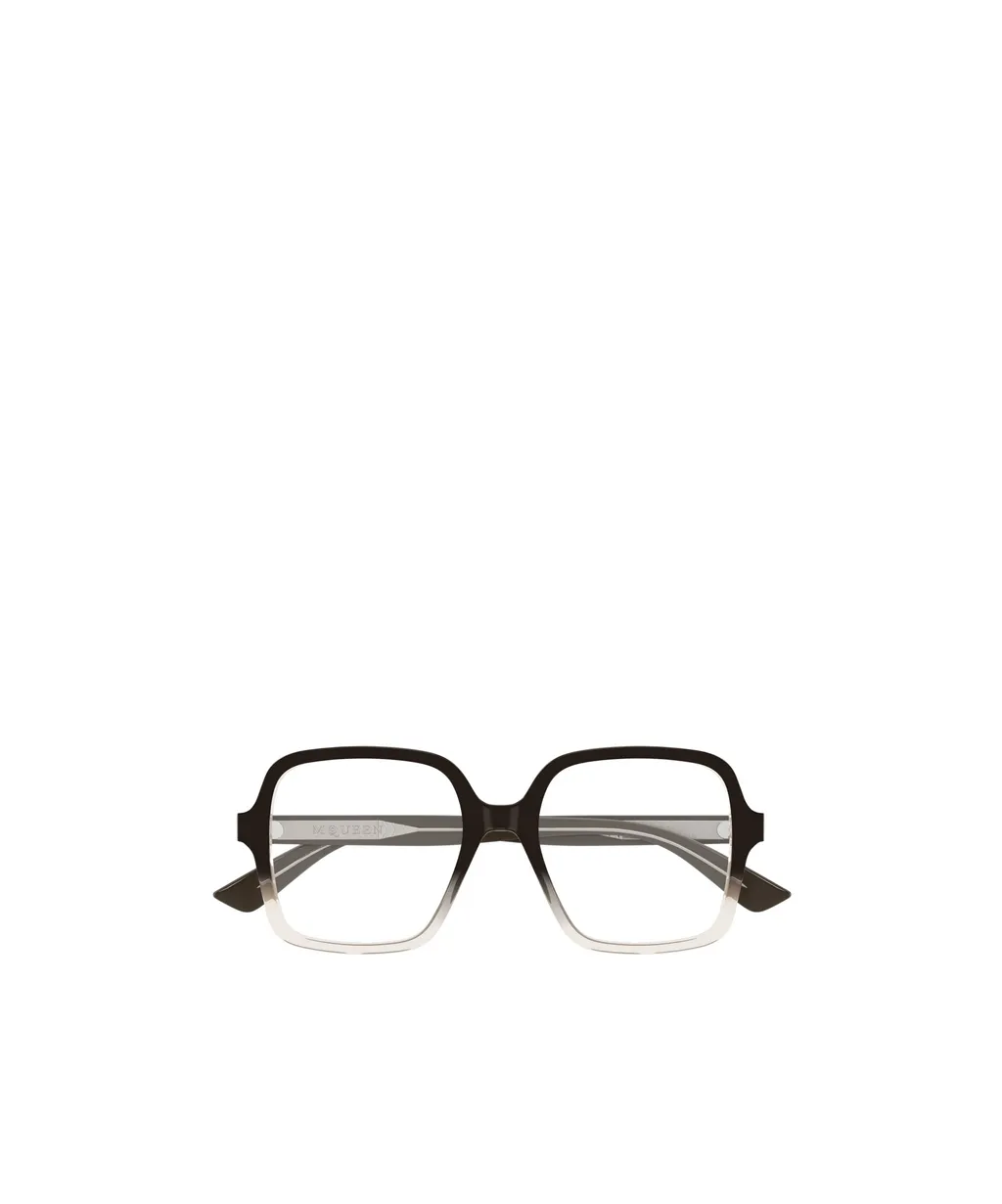 Alexander Mcqueen Eyewear Oversized Square Frame Glasses