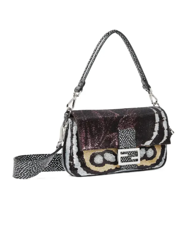 Baguette Flap Shoulder Bag